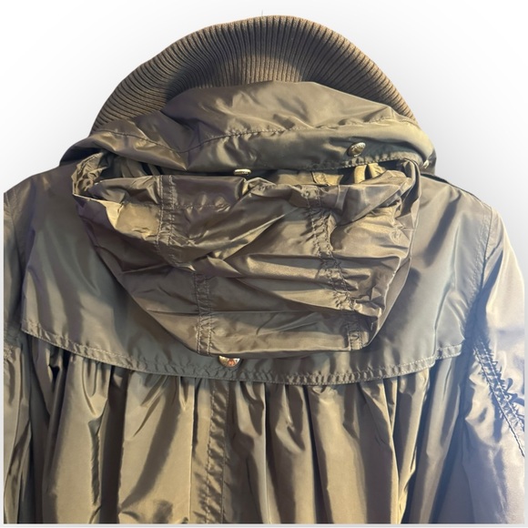 Burberry Brit Winter Balesdean Military Green Down Coat Red 3in1 - Picture 12 of 16